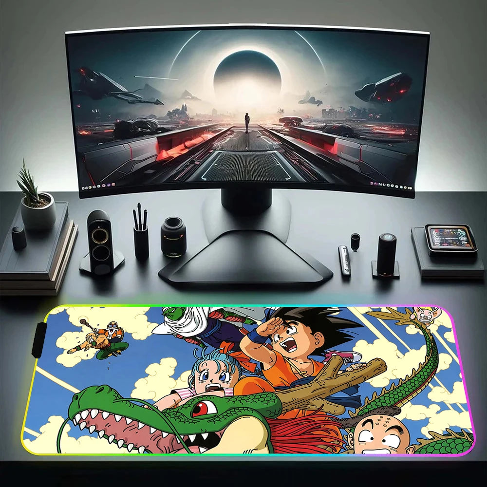 Tapis de souris - Dragon Ball avec LED