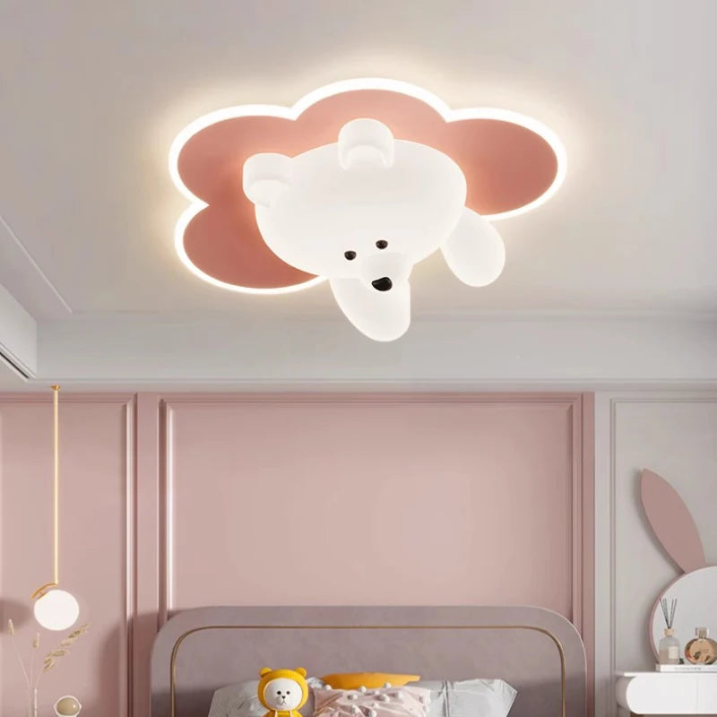 Plafonnier de chambre enfant - ours