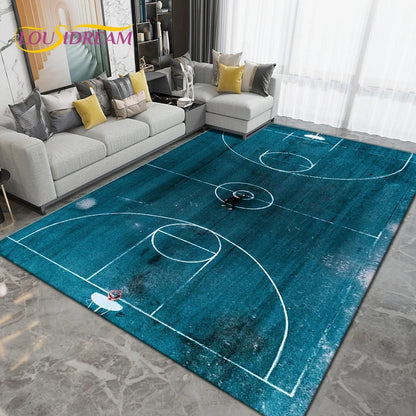 Tapis de sol antidérapant - Basketball