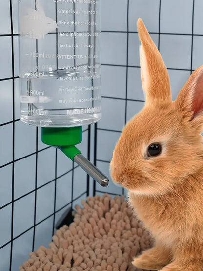 Bouteille d'eau à suspendre pour petits animaux 1000ml