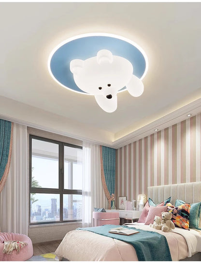 Plafonnier de chambre enfant - ours