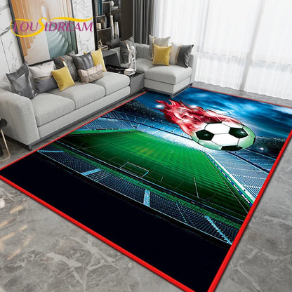 Tapis de sol antidérapant - Football