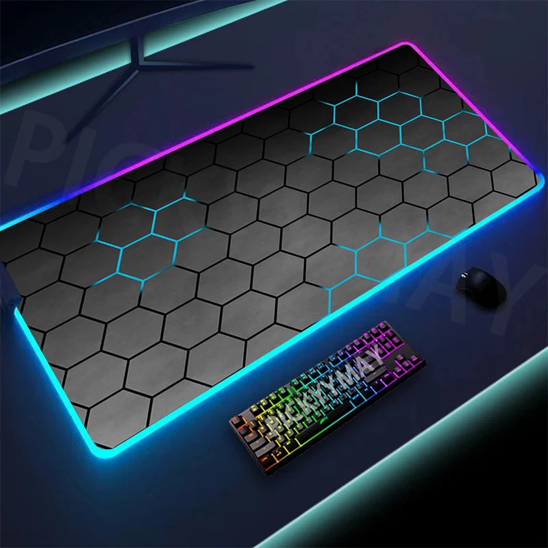 Tapis de souris avec LED