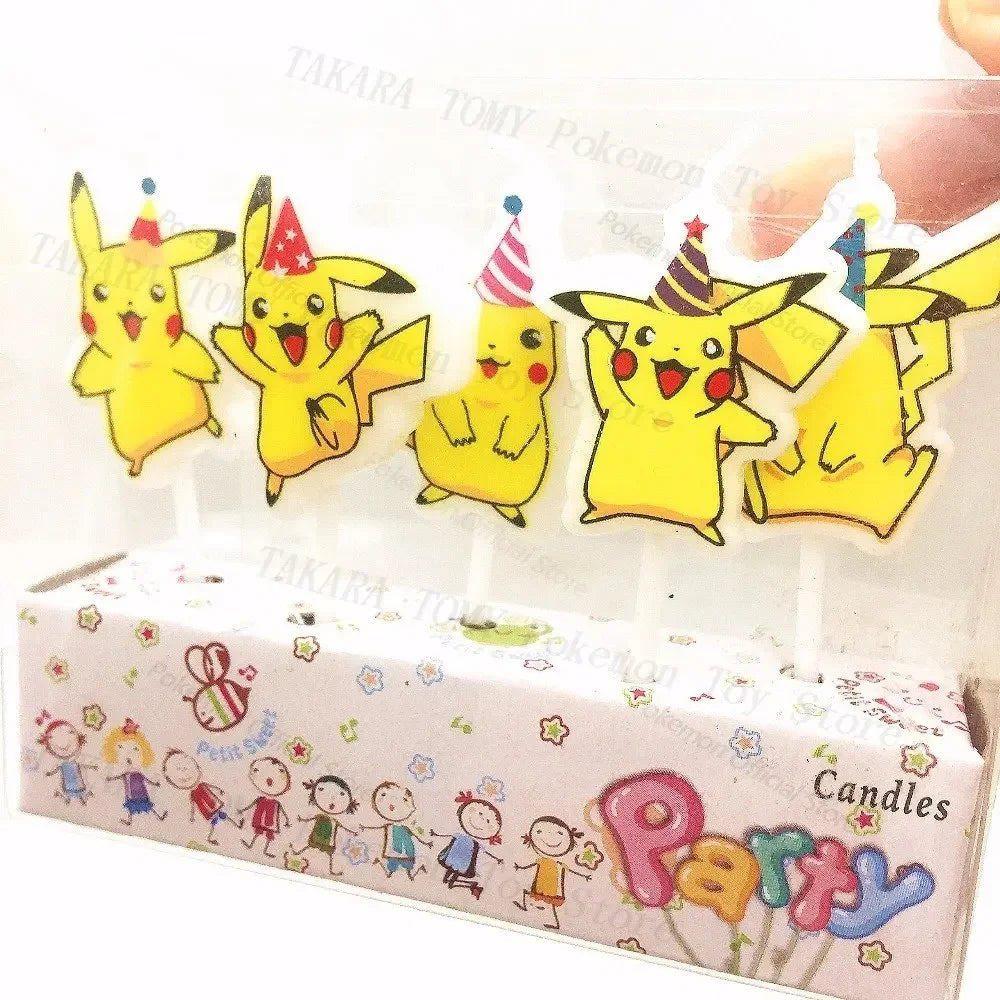 Bougies + tatouages éphémères Pikachu