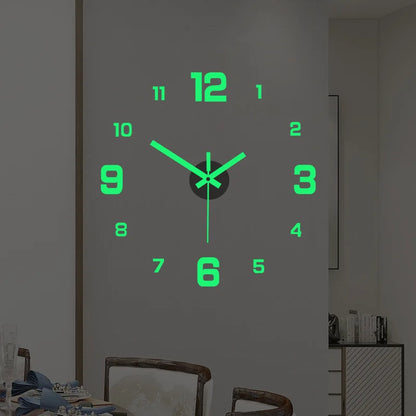 Horloge murale lumineuse