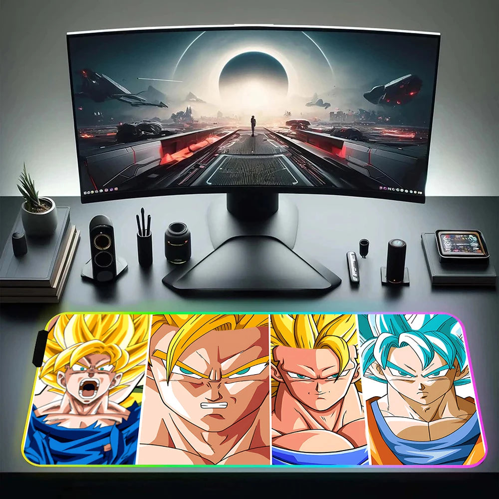 Tapis de souris - Dragon Ball avec LED