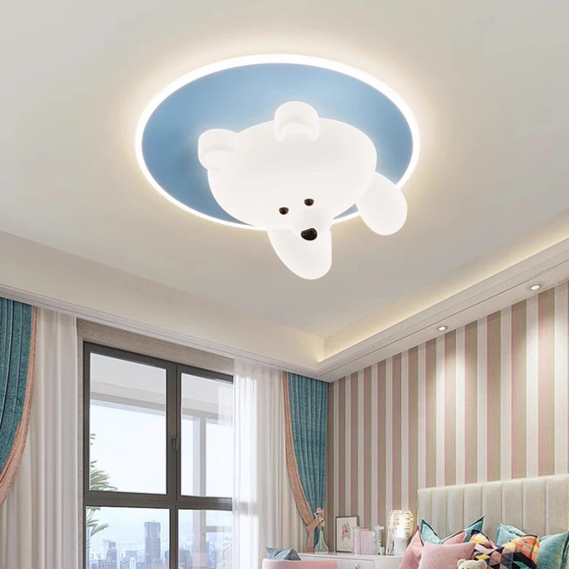 Plafonnier de chambre enfant - ours