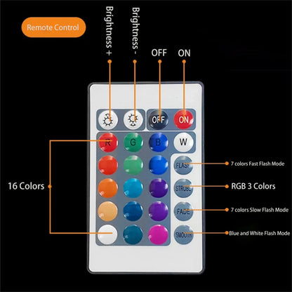 Basketball 3D LED 7 / 16 couleurs