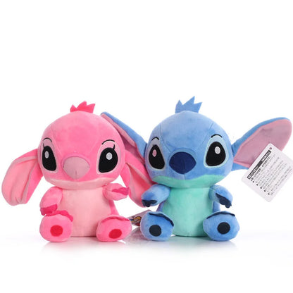 Peluche Stitch bleu/rose