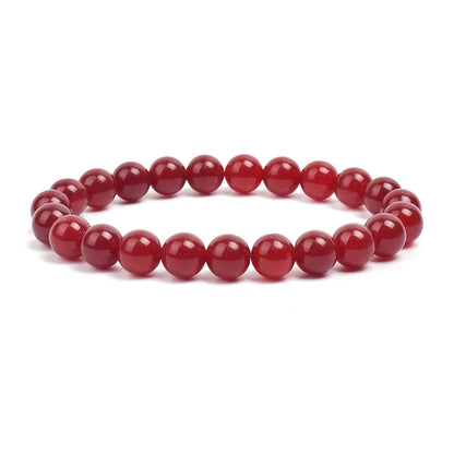 Bracelet de perles en pierre naturelle unisexe