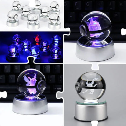 boule de cristal 3D - Pokemon