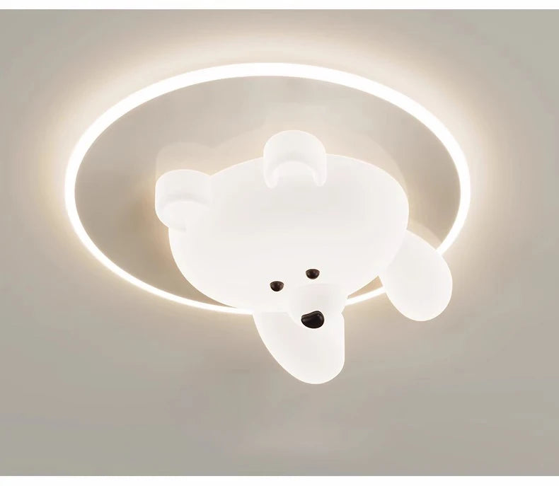 Plafonnier de chambre enfant - ours