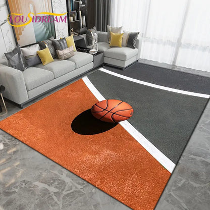 Tapis de sol antidérapant - Basketball