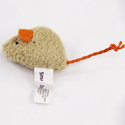 Souris en peluche pour chat - 3pcs