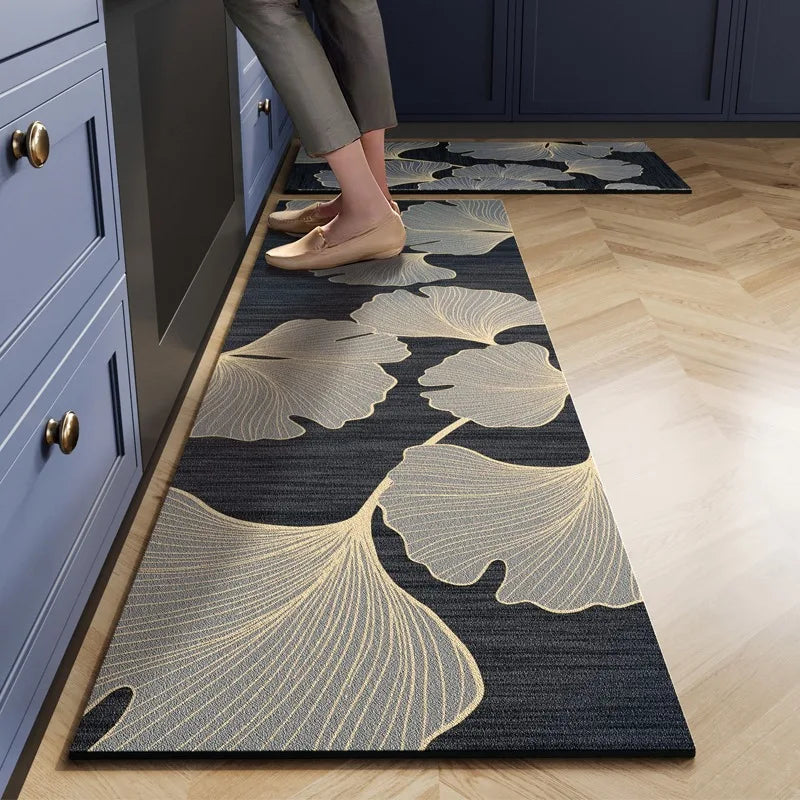 Tapis de sol de cuisine en PVC antidérapant et absorbant