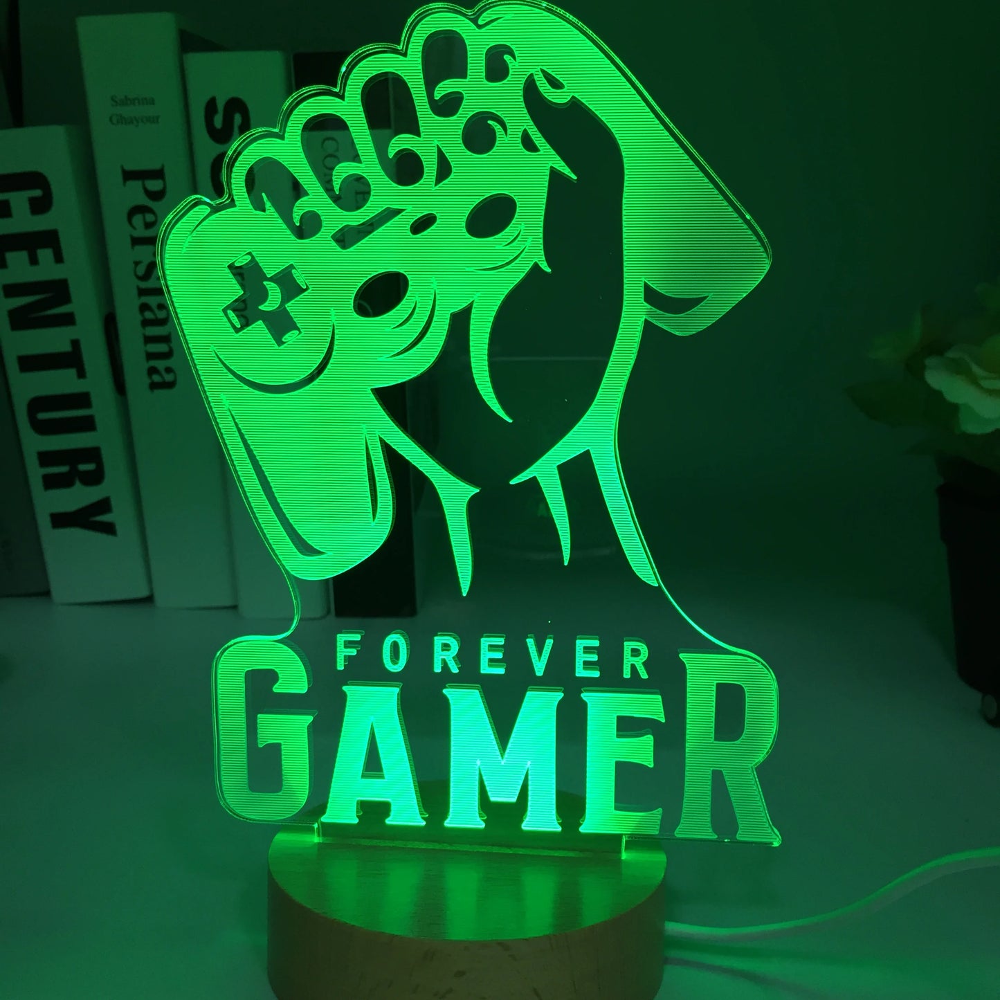 Forever Gamer 3D LED 7 couleurs