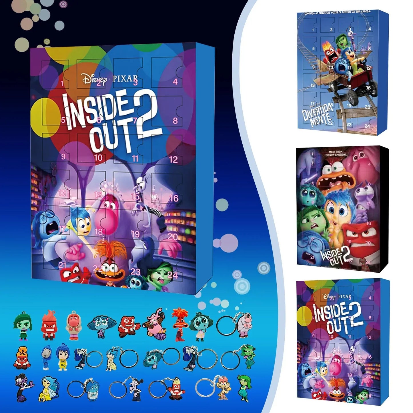 Calendrier de l'avent Inside out Figurines