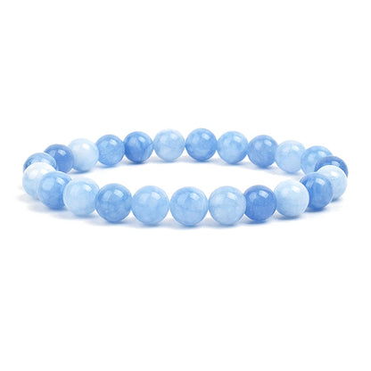 Bracelet de perles en pierre naturelle unisexe