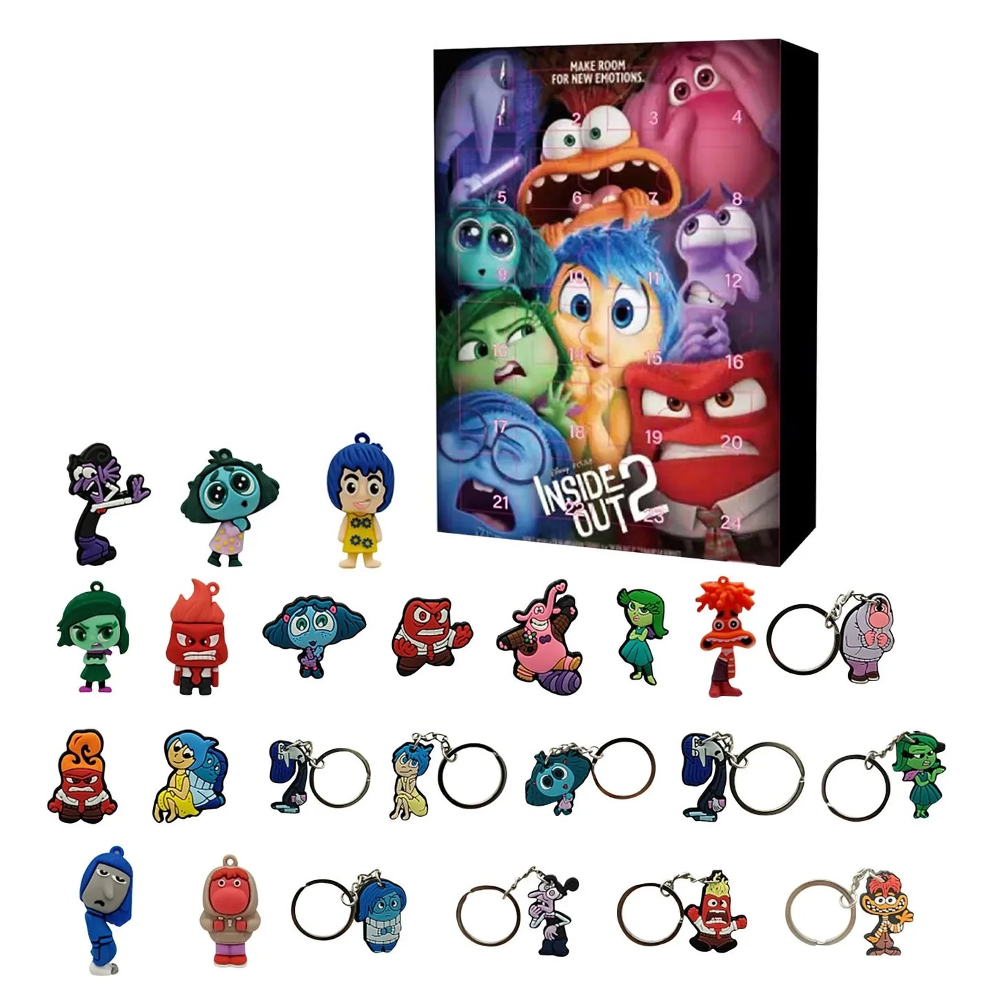 Calendrier de l'avent Inside out Figurines