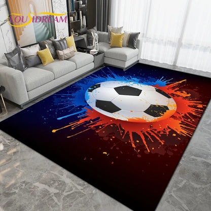 Tapis de sol antidérapant - Football