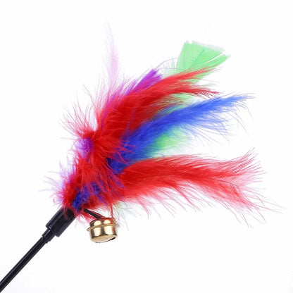 Jouet en plumes pour chat 28cm/50cm