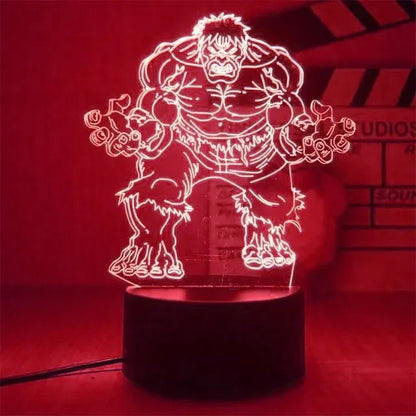 Disney Manga Anime 3D LED 16 couleurs