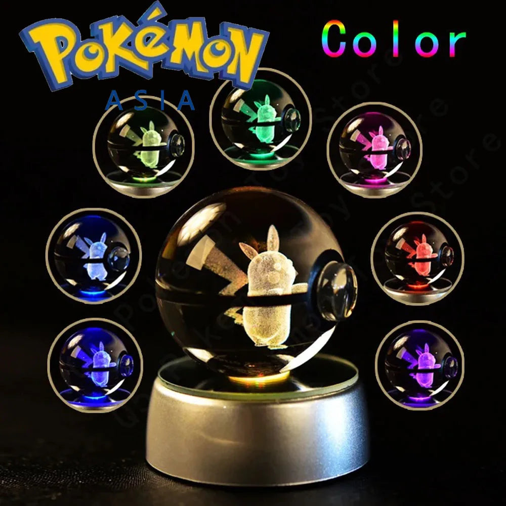 boule de cristal 3D - Pokemon