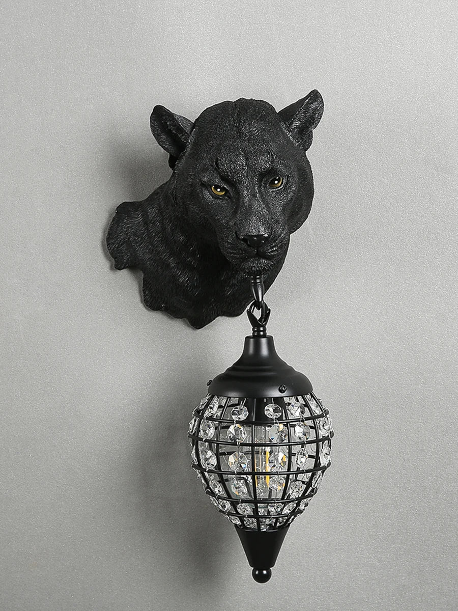 Lampe murale de luxe - léopard