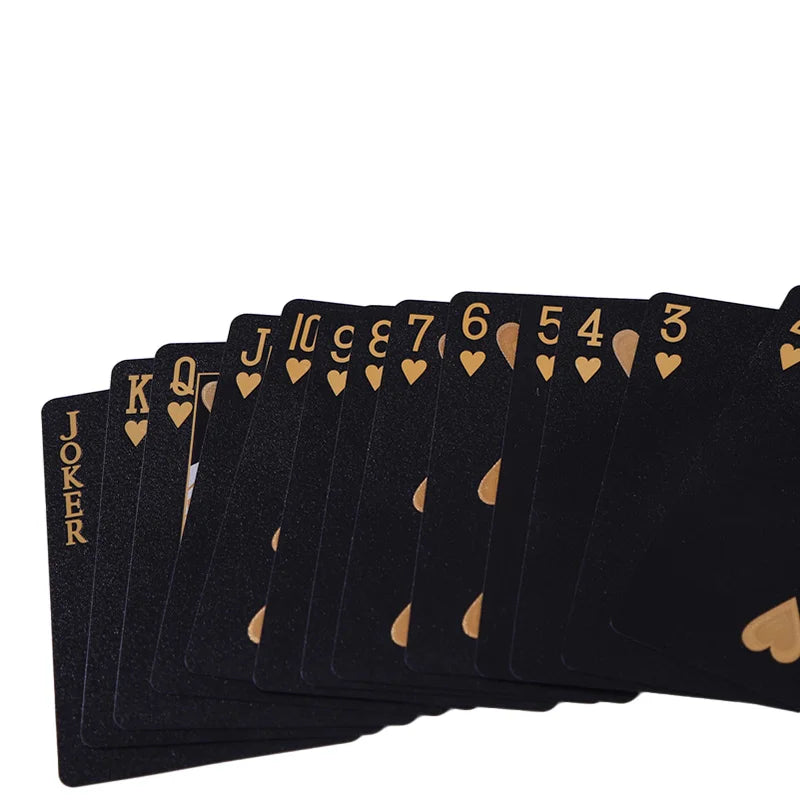 Jeu de cartes de luxe imperméable