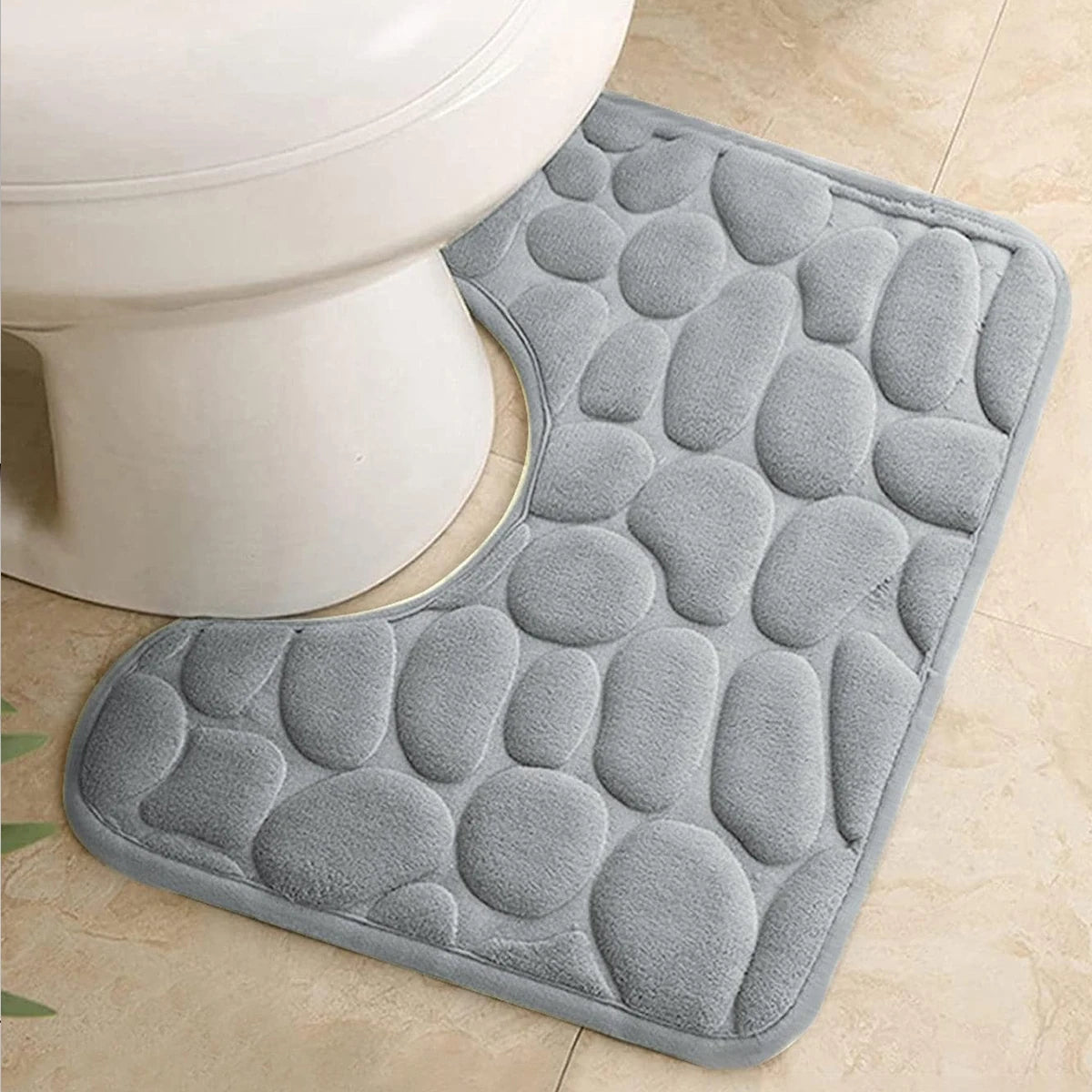 Tapis de sol pour toilettes - antidérapant et imperméable