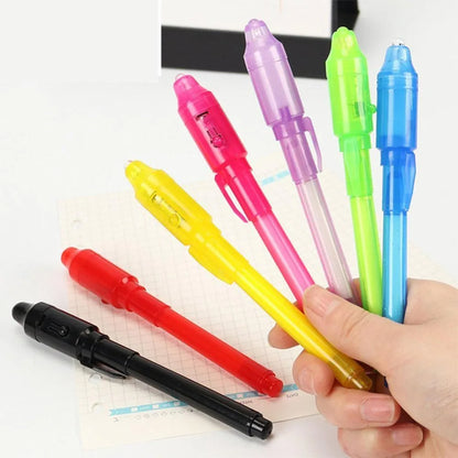 Stylo magique invisible UV