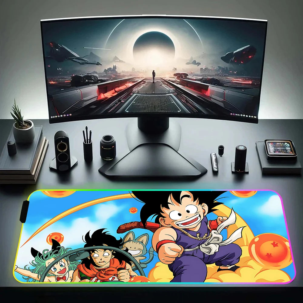 Tapis de souris - Dragon Ball avec LED