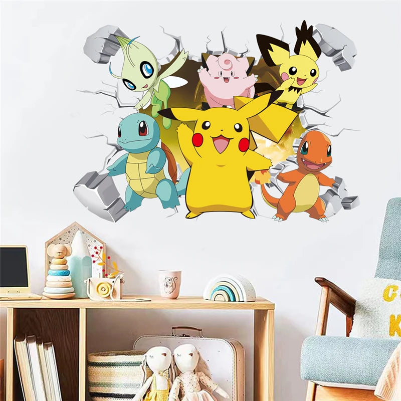 Autocollant mural - Pokémon