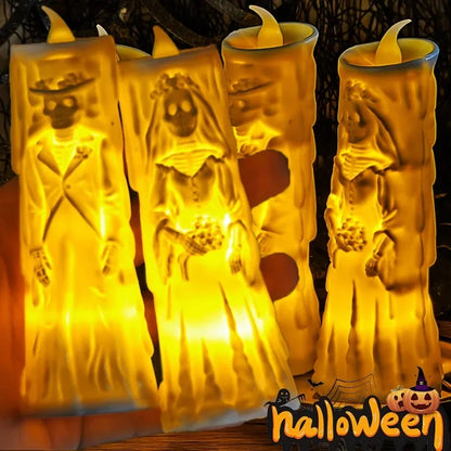 Bougies d'Halloween LED