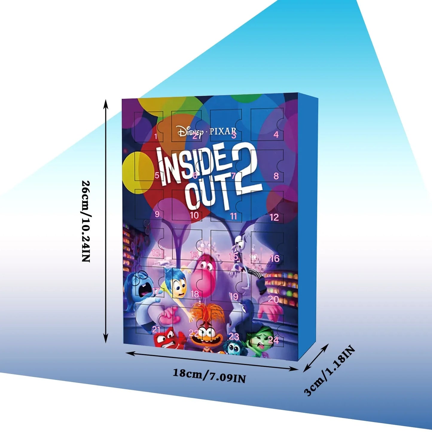 Calendrier de l'avent Inside out Figurines