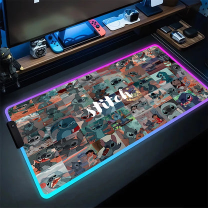 Tapis de souris - Lilo&Stitch avec LED