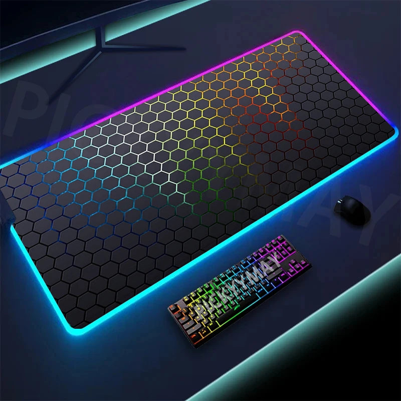 Tapis de souris avec LED