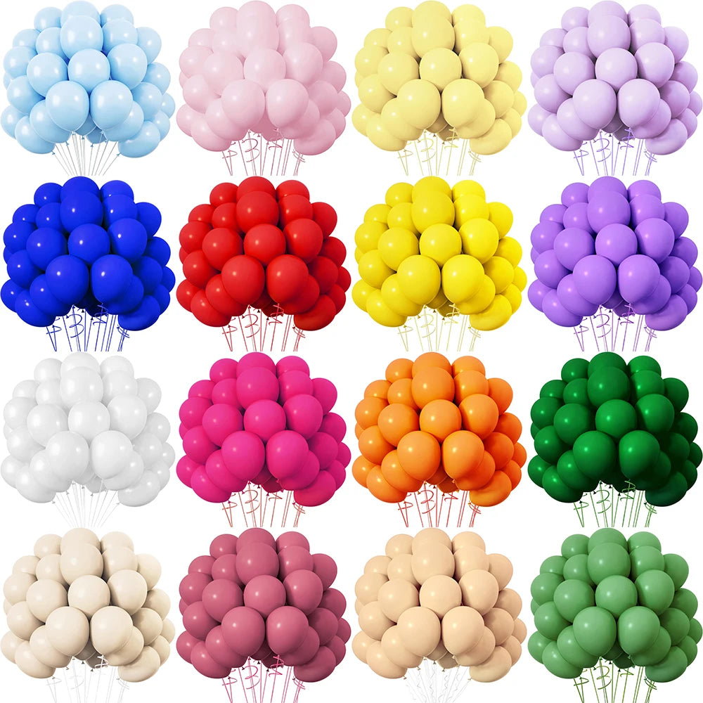 Ballons en Latex couleur pastel 12/25/30 cm - 10/20/30pcs