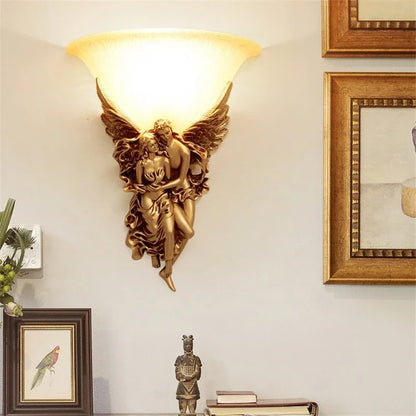 Lampe murale de luxe - anges