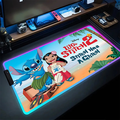 Tapis de souris - Lilo&Stitch avec LED