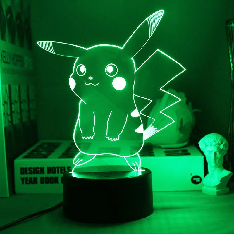 Pokemon 3D LED 7 / 16 couleurs