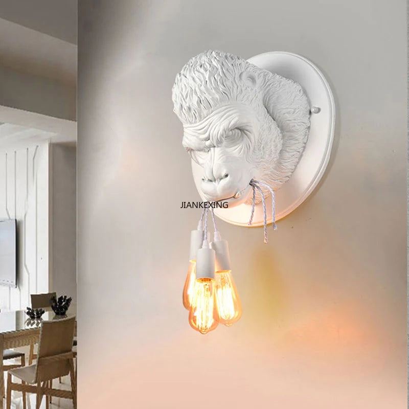 Lampe murale de luxe - gorille