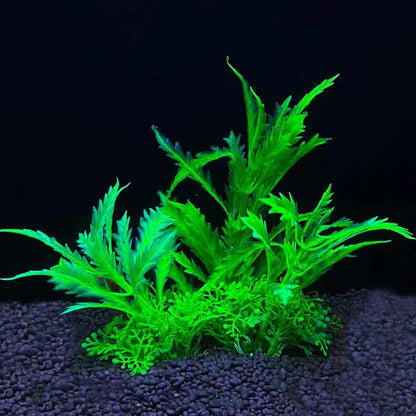 Plantes artificielles en plastique pour aquarium