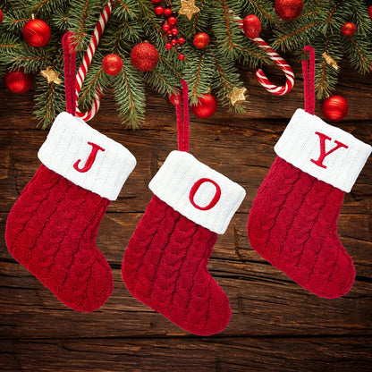 Chaussettes De Noël Lettre, Décoration De Noël