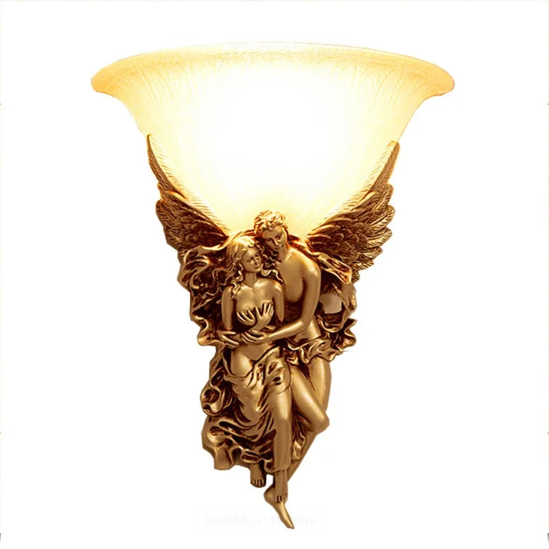 Lampe murale de luxe - anges