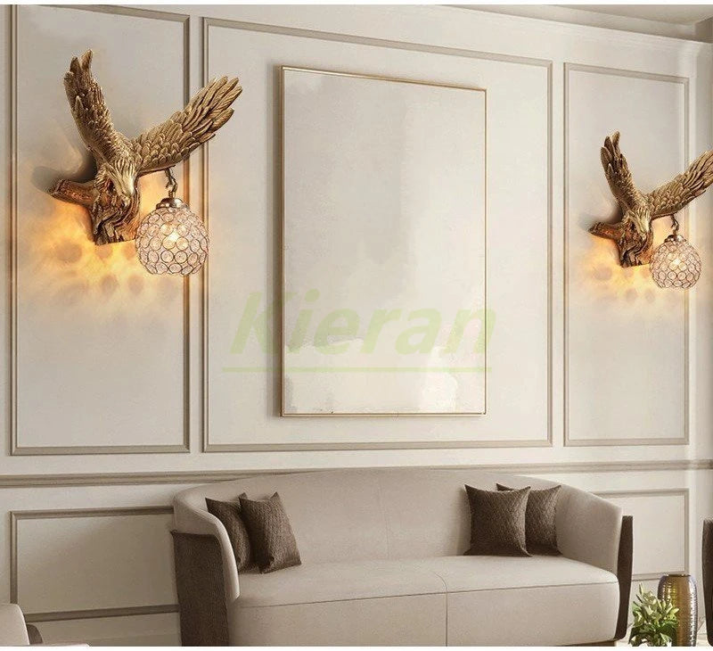 Lampe murale de luxe - aigle