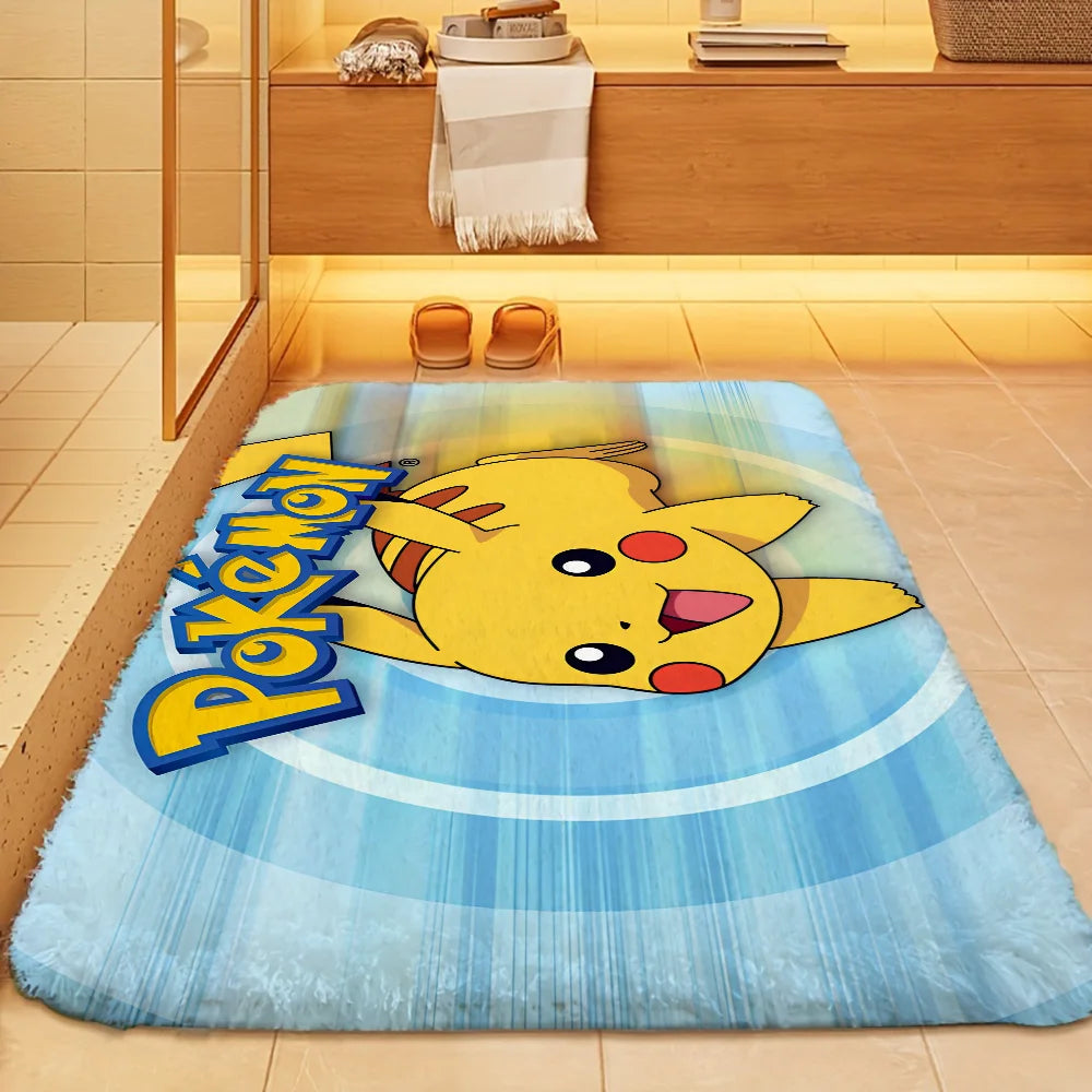 Tapis de sol antidérapant et absorbant - Pokémon