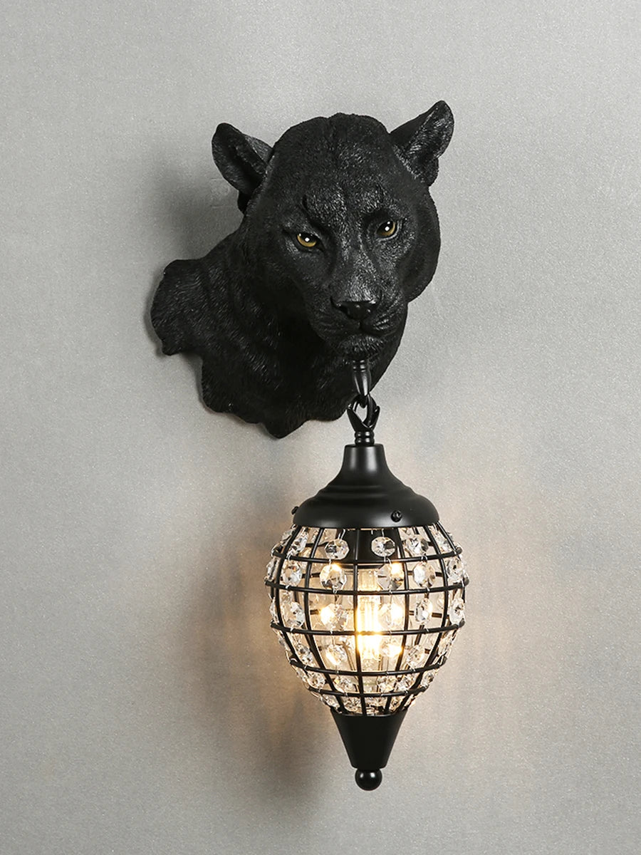 Lampe murale de luxe - léopard