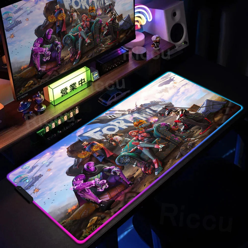 Tapis de souris - Fortnite avec LED