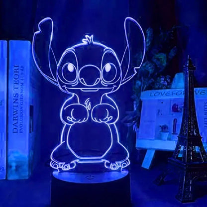 Disney Manga Anime 3D LED 16 couleurs